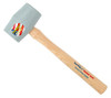 ESTWING 268-DH-12N 31681 12-OZ. NO-MAR DEADHEAD RUBBER MALLET W/WO