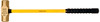 AMPCO SAFETY TOOLS 065-H-69FG 3 LB HAMMER- SLEDGE W/FBG HANDLE