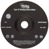 WEILER 804-56280 6 X 1/4 WOLV TY27 GRINDWHL  A24R  7/8 AH