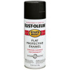 RUST-OLEUM 647-7776830 FLAT BLACK SPRAY PAINT (12 OZ)