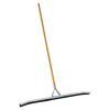 MAGNOLIA BRUSH 455-4636 36 CURVED FLOOR SQUEEGEE WITH HANDLE