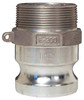 DIXON VALVE 238-G250-F-AL 2 1/2 ALUM GLOBAL MALENPT X MALE