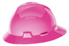 MSA 454-10156373 HAT V-GD RATCHET HOT PINK PMS 232C