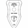 GEARENCH 306-C131 JAWS FOR C13-P CHAINTONG CODE A