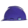 MSA 454-488398 PURPLE V-GARD SLOTTED HAT W/STARZ-ON