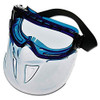 Kimberly Clark 412-18629 FULL FACE FACESHIELD BLUE FRAME ANTI FOG CLEAR L