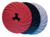3M 405-051144-80514 7 DISC PAD FACE PLATE RIBBED EXTRA RED