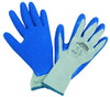 Honeywell 068-NF14/9L DUROTASK GRAY GLOVE COT/POLY BLUE RUBBER PALM