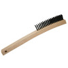MAGNOLIA BRUSH 455-1-S LONG HANDLE WIRE BRUSH 3X19ROW 384