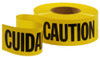 EMPIRE LEVEL 272-77-1002 1000 YELLOW BARRICADE TAPE CAUTION/CUIDADO 2 MI