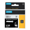 Dymo 784-18483 RHINO 1/2 WHITE PERMANENT POLY LABELS