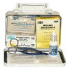 FIRST AID ONLY 579-6400 10 PERSON STEEL WEATHERPROOF FIRST AID KIT-W/E