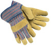 MEMPHIS GLOVE 127-1950L PIGSKIN GLOVES 2-1/2SAFETYCUFF SPLIT LEATH