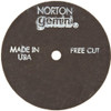 NORTON 547-66243510627 3X.035X1/4 GEMINI FASTCUT CUTOFF WHEE