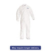 Kimberly Clark 412-44313 COVERALL WHT ELASTIC WRISTS/ANKLES LRG
