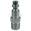 DIXON VALVE 238-D2M2 1/4IN IND NIPPLE  1/4INM-NPT STEEL