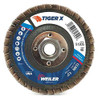 WEILER 804-51203 4-1/2 TIGER X FD  ANG PHEN BACK  80Z  7/8 ARB