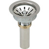 Elkay ELK99FC  Deluxe Drain with Type 304 Stainless Steel Body for Fireclay Sinks