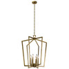 Kichler Abbotswell 32.25in. 6 Light Foyer Pendant 43495NBR