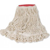 Rubbermaid 114855 Super Stitch Cotton Looped End Wet Mop - 1in. Headband -- 6 Per Case