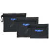BluBird WORK GEAR Multi-Purpose Clipon Zip Bag 3pk