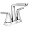 Delta Vesna: Two Handle Centerset Bathroom Faucet - Matte Black 25789LFBL