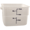 CONTAINER, 11-1/4SQ,12QT POLY