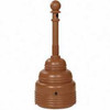 Eagle Manufacturing Co. 261108BN Poly Safesmoker Cigarette Disposal - 4 Gallon Brown