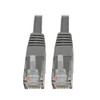 TRIPP LITE N200-050-GY CAT6 GIGABIT MOLDED PATCH CABLE (RJ45 M/M), GREY, 50 FT.