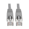 TRIPP LITE N262-001-GY AUGMENTED CAT6 (CAT6A) SHIELDED (STP) SNAGLESS 10G CERTIFIED PATCH CABLE, (RJ45