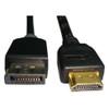 UNIRISE USA, LLC HDMIDP-15F-MM THIS DISPLAYPORT MALE TO HDMI MALE CABLE ALLOWS YOU TO CONNECT A DEVICE WITH A D