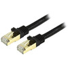 STARTECH.COM C6ASPAT20BK CAT6A ETHERNET CABLE DELIVERS 10 GIGABIT CONNECTION FREE OF NOISE   EMI/RFI INTE