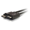 C2G 54325 C2G 3FT DISPLAYPORT TO HDMI ADAPTER CABLE BLACK - CONNECT THE DISPLAYPORT OUTPUT