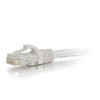 C2G 50761 C2G 2FT CAT6A SNAGLESS UNSHIELDED (UTP) NETWORK PATCH ETHERNET CABLE-WHITE - 2 F