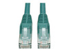 TRIPP LITE N201-002-GN 2FT CAT6 SNAGLESS PATCH CABLE M/M GREEN