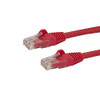 STARTECH.COM N6PATCH125RD 125FT RED CAT6 ETHERNET CABLE DELIVERS MULTI GIGABIT 1/2.5/5GBPS & 10GBPS UP TO
