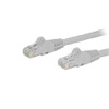 STARTECH.COM N6PATCH20WH 20FT WHITE CAT6 ETHERNET CABLE DELIVERS MULTI GIGABIT 1/2.5/5GBPS & 10GBPS UP TO