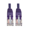 TRIPP LITE N002-006-PU CAT5E 350MHZ MOLDED PATCH CABLE (RJ45 M/M) - PURPLE, 6-FT.