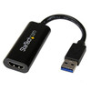 STARTECH.COM USB32HDES CONNECT AN HDMI DISPLAY THROUGH THIS SLIM USB 3.0 ADAPTER FOR A MULTI-MONITOR SO