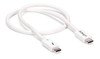 STARTECH.COM TBLT34MM50CW PROVIDE 4 TIMES THE DATA TRANSFER SPEED OF ANY OTHER CABLE TYPE ENABLE DUAL 4K 6