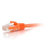 C2G 50836 C2G 1FT CAT6A SNAGLESS UNSHIELDED (UTP) NETWORK PATCH ETHERNET CABLE-ORANGE - 1