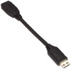 STARTECH.COM HD2MF6INL 6IN HDMI 2.0 PORT SAVER CABLE PREVENTS WEAR AND TEAR ON YOUR HDMI PORTS - SUPPOR