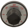 Seco 221055 BLACK KNOB;2 D; OFF-LOW-2-6-HI