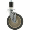 SWIVEL STEM CASTER;5 W  1-5/8 OD TUBING