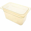 CAMBRO 2471191 PAN;FOOD;; H-PAN;1/4;6D;AMBER