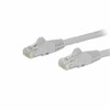 STARTECH.COM N6PATCH125WH 125FT WHITE CAT6 ETHERNET CABLE DELIVERS MULTI GIGABIT 1/2.5/5GBPS & 10GBPS UP T