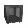 STARTECH.COM RK1233BKM 4 POST 12U 19IN SERVER RACK CABINET W/CASTERS/LEVELLING FEET - MOBILE/ROLLING/LO