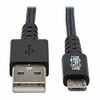 TRIPP LITE U050-006-GY-MAX HEAVY-DUTY USB-A TO USB MICRO-B CABLE - M M, USB 2.0, UHMWPE AND ARAMID FIBERS,