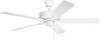 Kichler 52in. Basics Pro Patio Fan Matte White 330015MWH