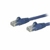 STARTECH.COM N6PATCH12BL 12FT BLUE CAT6 ETHERNET CABLE DELIVERS MULTI GIGABIT 1/2.5/5GBPS & 10GBPS UP TO